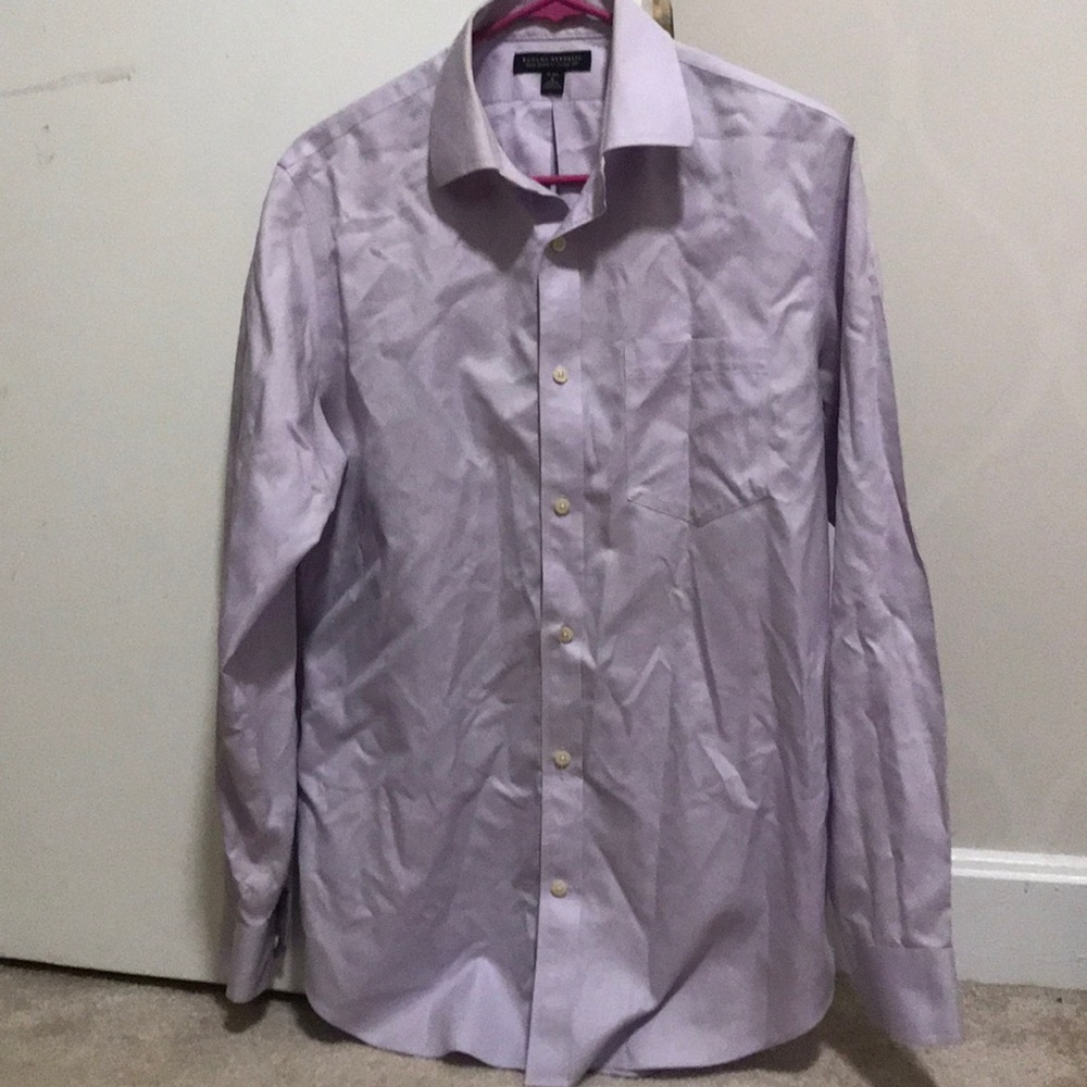 Light purple banana republic dress shirt